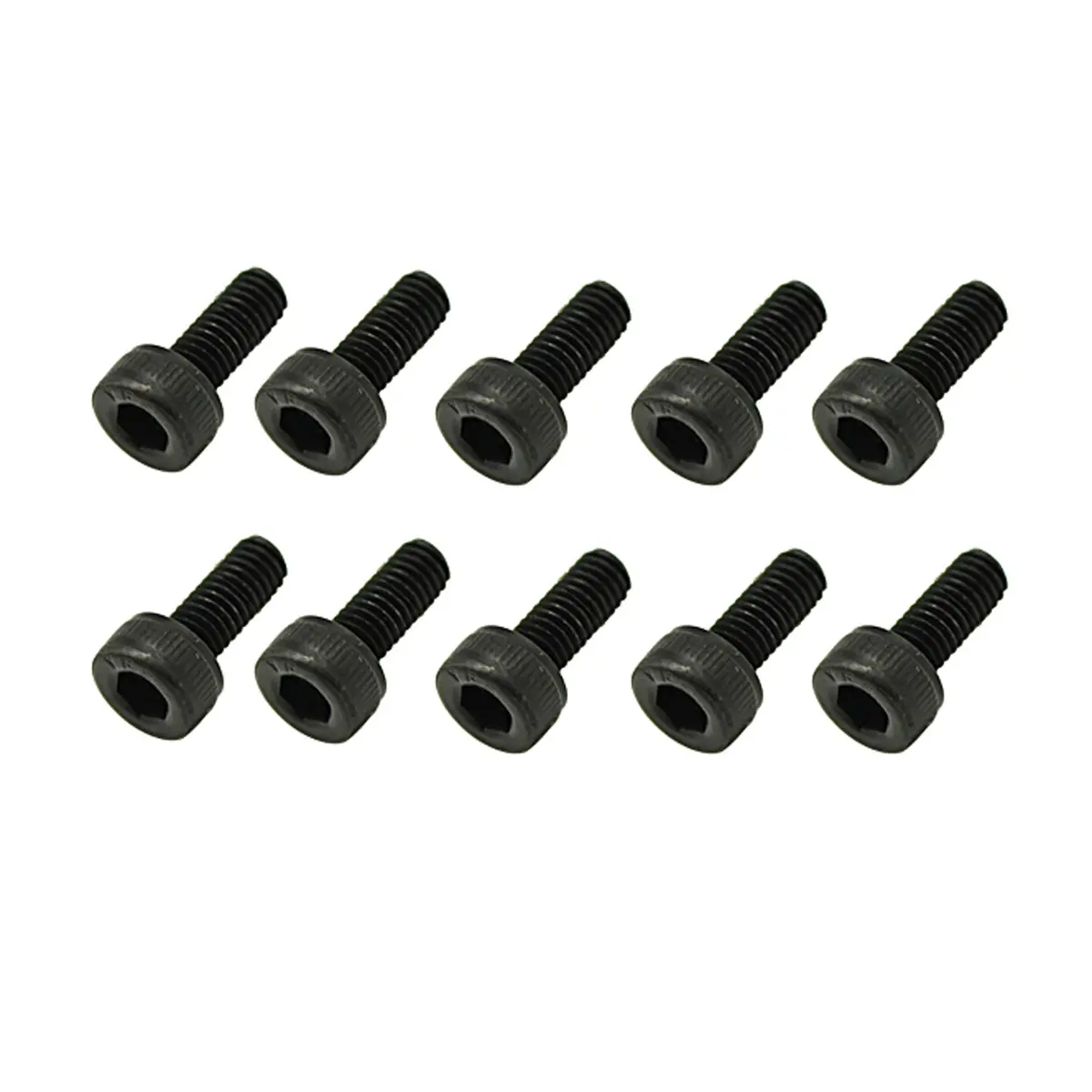 Steel Caphead Screws, M3x6 1