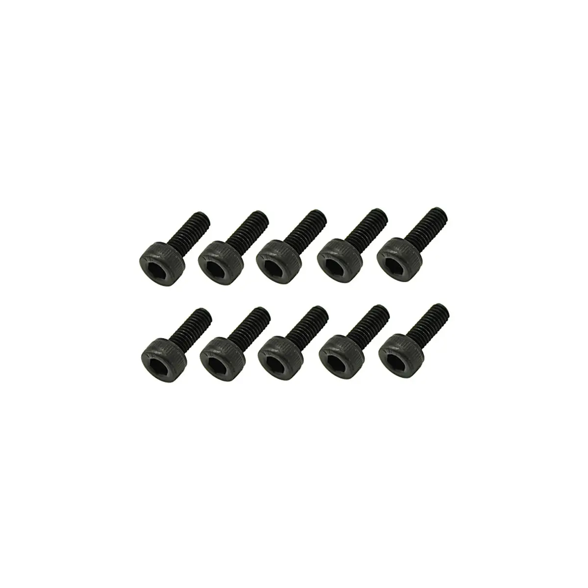 Steel Caphead Screws, M3x8 1