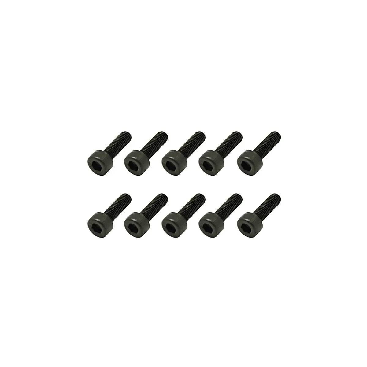 Steel Caphead Screws, M3x10 1