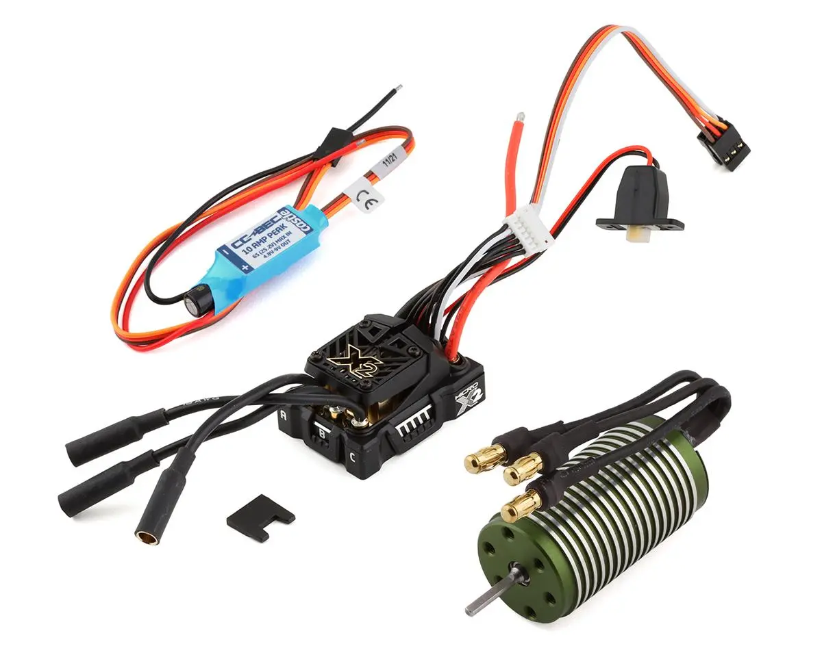 Mamba Microx2 Wp 1/18Th Brushless Esc/Motor Combo 1