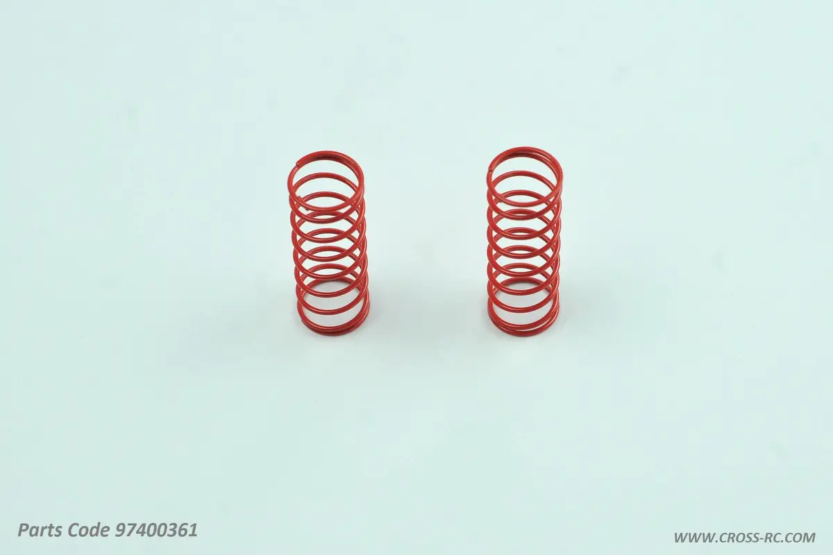42Mm Shock Springs, Red, Sg4 & Sr4 1