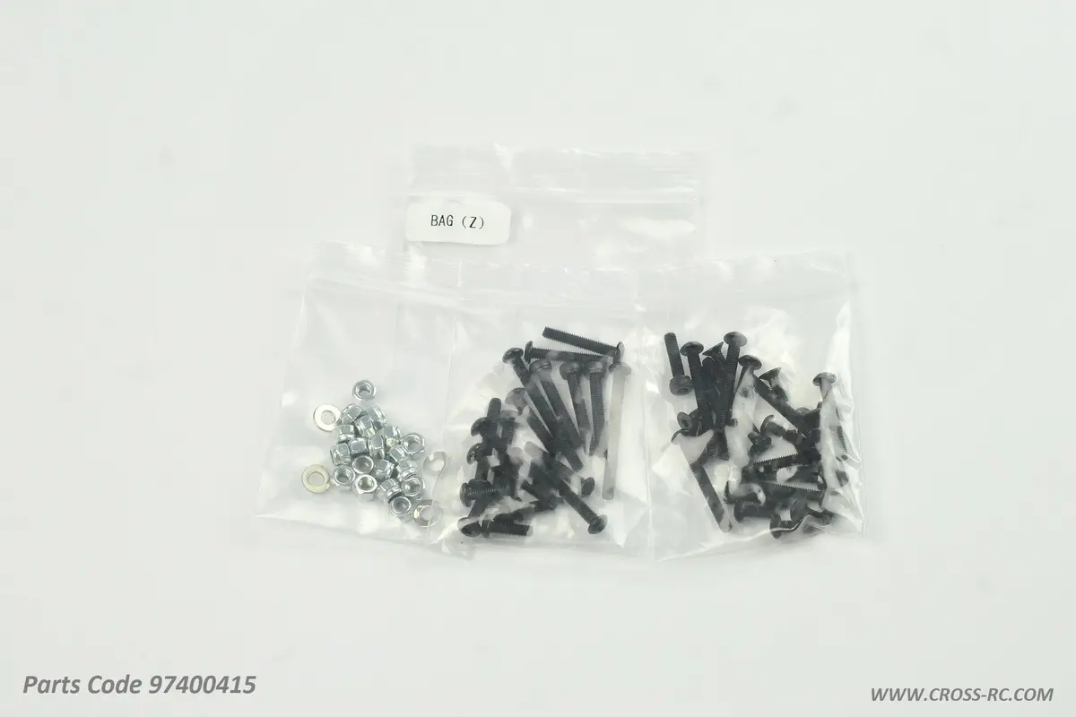 Z Screw Bag, Washers, Lock Nuts, Sg4 1