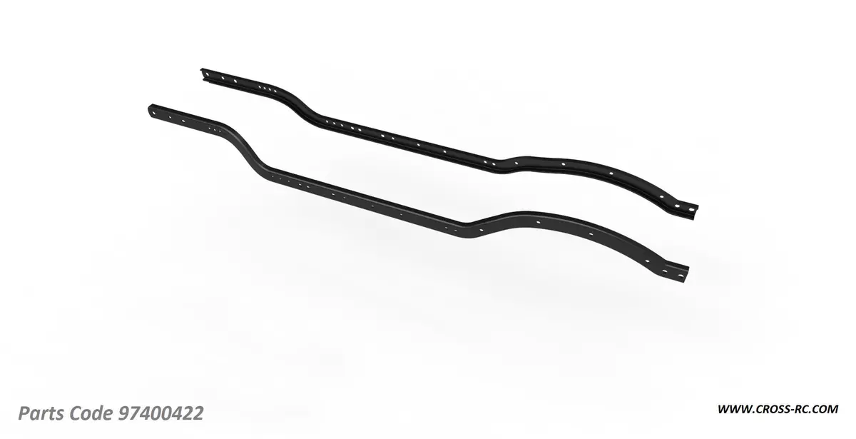 Chassis Rails, Black, Sg4, Sr4 1