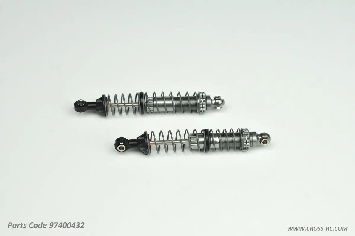 Shock Absorber Set, Silver, Sr4 1