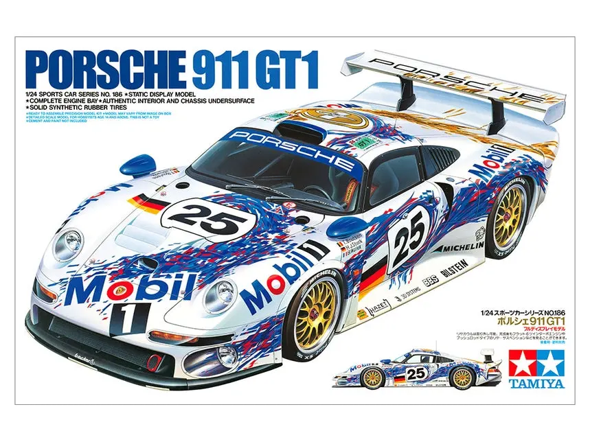 Tamiya 1/24 Porsche 911 Gt1 1