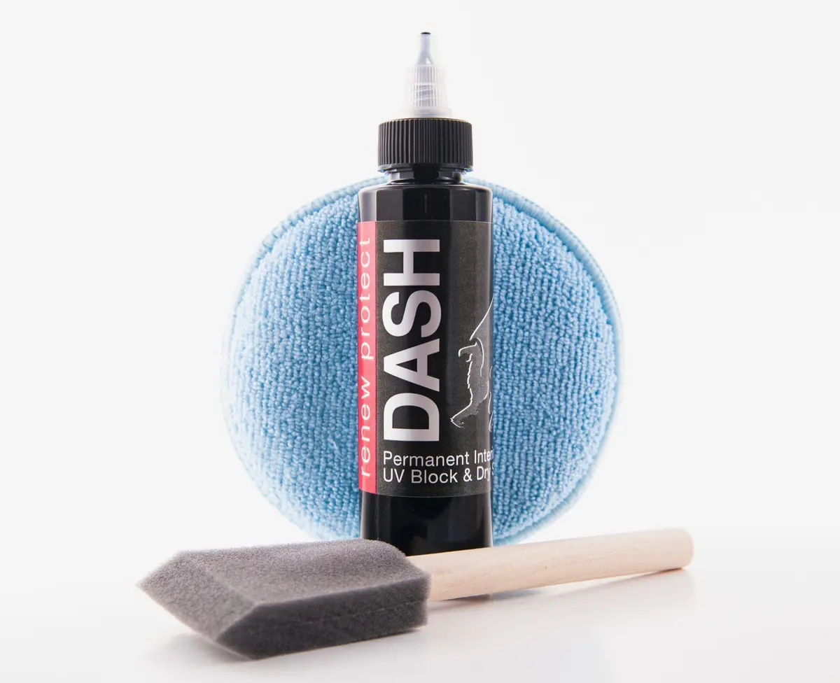 Dash - Permanent Interior Protectant & Dash Repair, Low-Glare Dry Seal & Uv Block For Car Dash, Plastics, Coated Leather, Vinyl (1.2 Oz Per Auto) 1