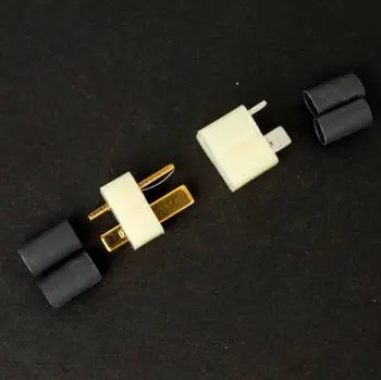 Deans Ultra Plug, High Temp 2-Pin Male/Female Set 1