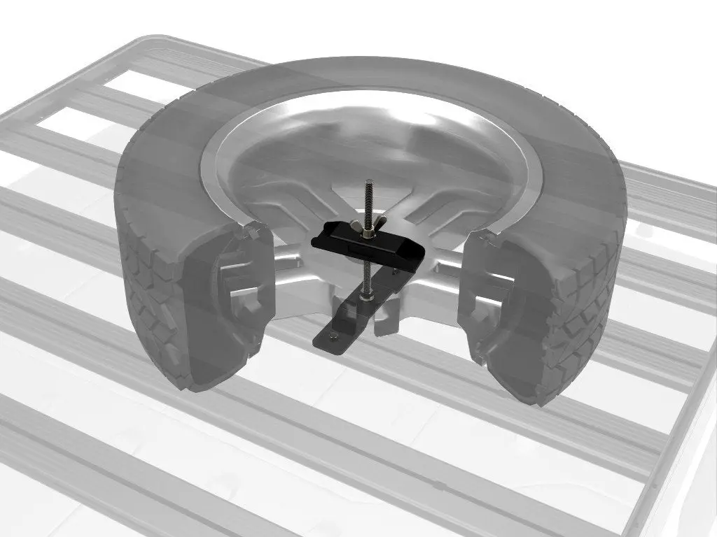 Spare Wheel Clamp / Low Profile 1