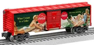 Lionel O-27 Box, Coca-Cola/ Vintage Pin Up Girls 1