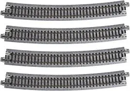 Kato 20-150, N Scale Unitrack Curved Section, 28 1/4" 718Mm, 15 Degrees 1