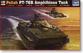 Trumpeter 1/35 Polish Pt-76B Amphibious Tank 1