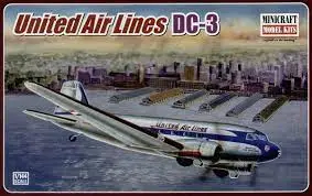 Minicraft 1/144 United Air Lines Dc-3 1