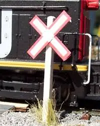 3010 Osborn N Scale Crossbucks 1