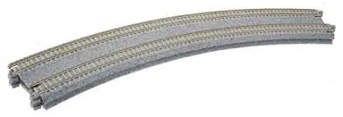 Kato N Concrete Tie Double Superelavated Easement Curve 414/381Mm 45° 20-182 1