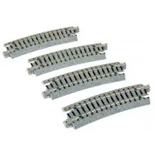 Kato N 315Mm 12-3/8" Radius Curve 15° (4) 20-121 1