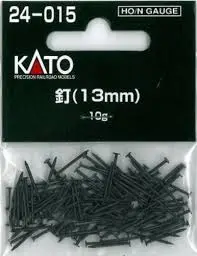Kato 24-015 10G Pack Of 13Mm Long Black Track Fixing Pins 1
