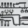 Tamiya 50852 (Sp852) 1/10 Scale Glow/Engine R/C Tg10 Body Mount (B3/B12,B16) 1