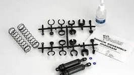 Blk Shocks, Xx-Long: Emx, Tmx .15, 2.5,Slh 1