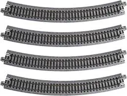 Kato 20-140 381Mm (15') Radius 30 Curve Track R381-30 (N Scale) 1