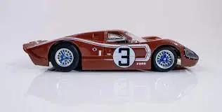 Afx Mega-G+ Ford Gt40 Mark Iv #3 Le Mans Ho Slot Car 1