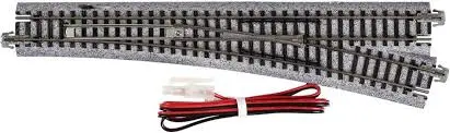 Kato 2-861 Powered Right Turnout #6 With Radius Curve Ep867r (Ho Scale) 1