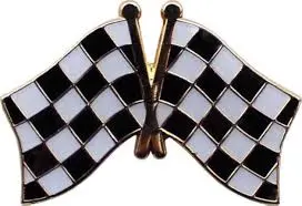 Racing Flag Pins 1