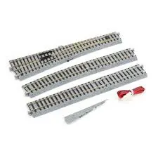 Kato 2-860 Powered Left Turnout #6 With Radius Curve Ep867l (Ho Scale) 1