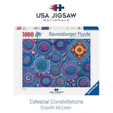 Ravensburger 1000Pc - Celestial Constellations (Usa Jigsaw 2024) 1