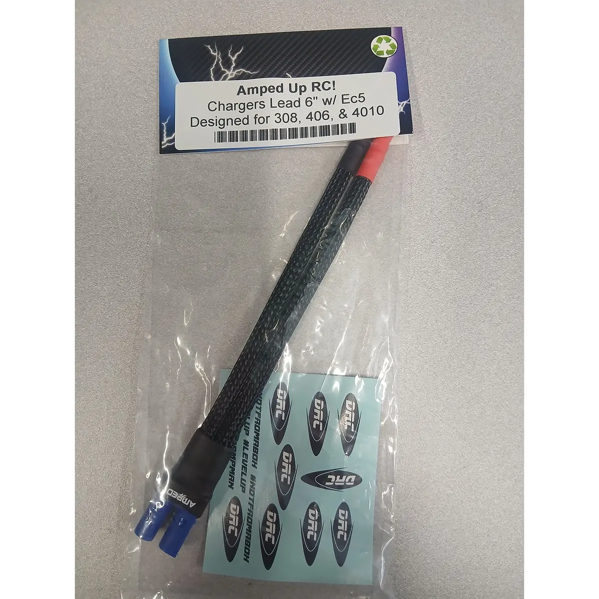 Amped Up Rc Charger Lead W/ Ec5, 6In 1