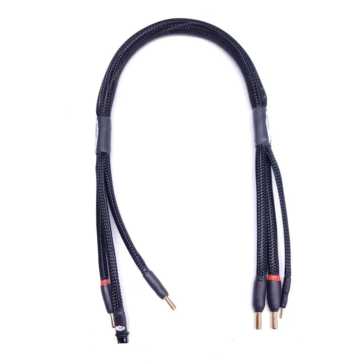 1S Charge Lead, 24In, 4Mm Charger / 5Mm Bullet Battery, Black 1