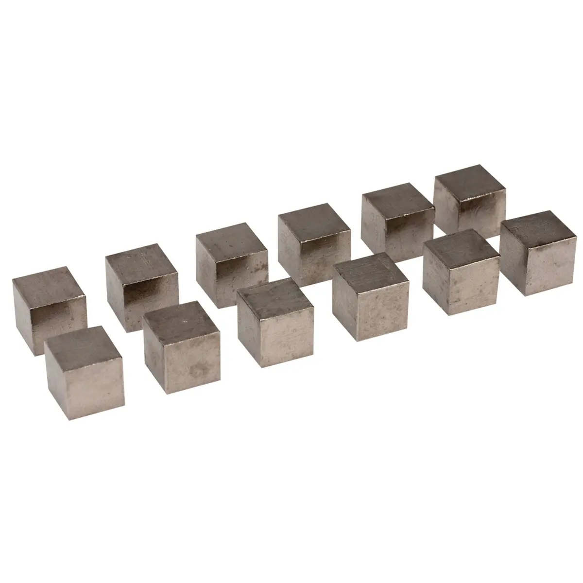 Tungsten Cube Weight Set, 2Oz, 1/4In (12) 1