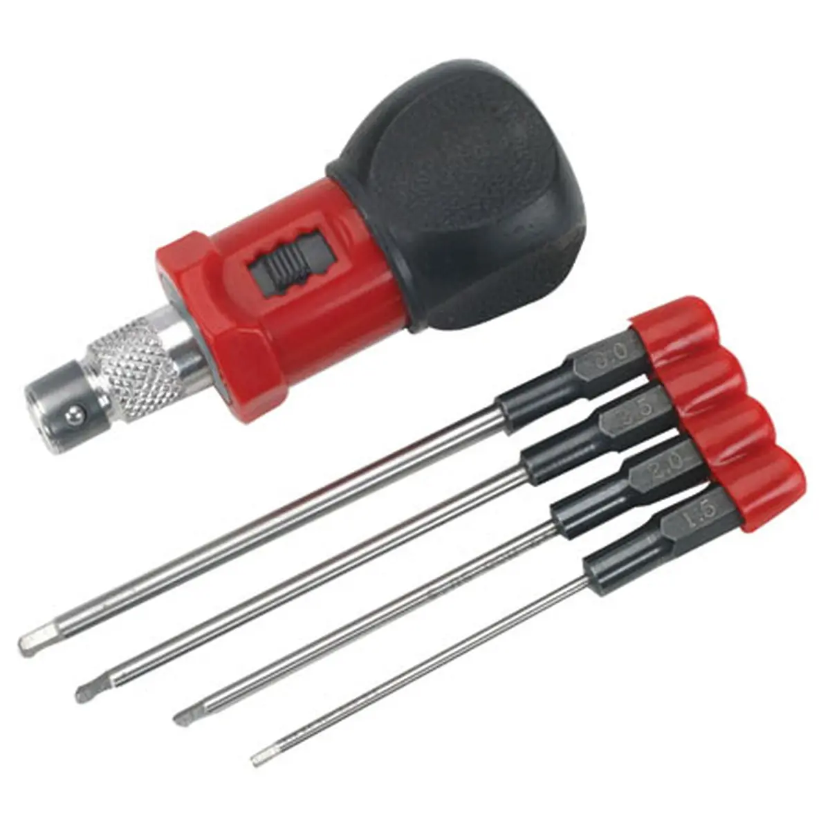 Dynamite 4 Piece Metric Hex Wrench Set W/ Handle 1