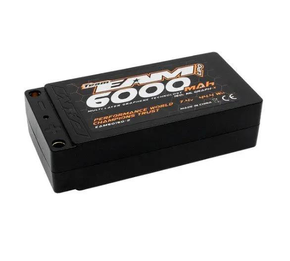 Multi Layer Graph-X 7.4V 2S Shorty Lipo Battery, 6000Mah 160C 1