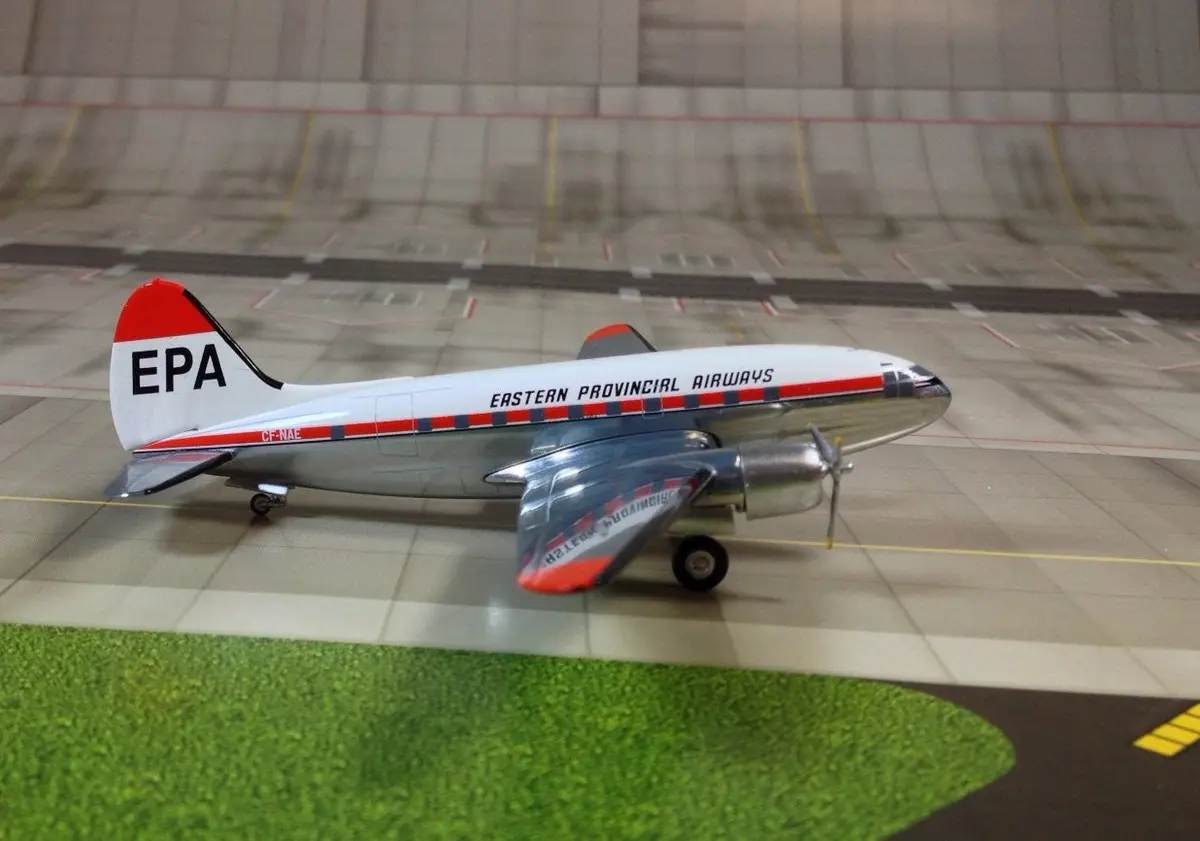 Eastern Provincial Airways Epa C-46 Commando Reg# Cf-Nae Western Models 1:200 1