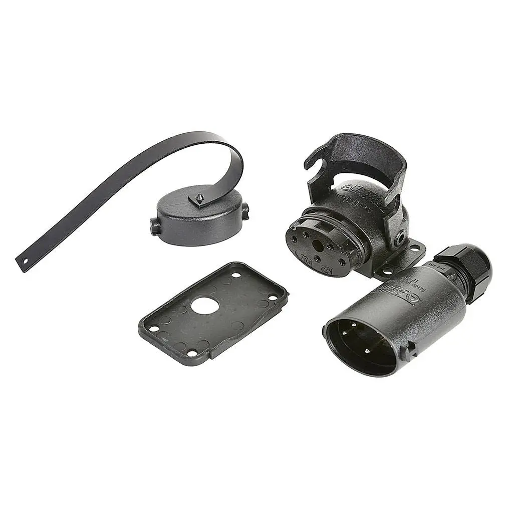 Aquasignal Waterproof Plug Connector (Horizontal) 1