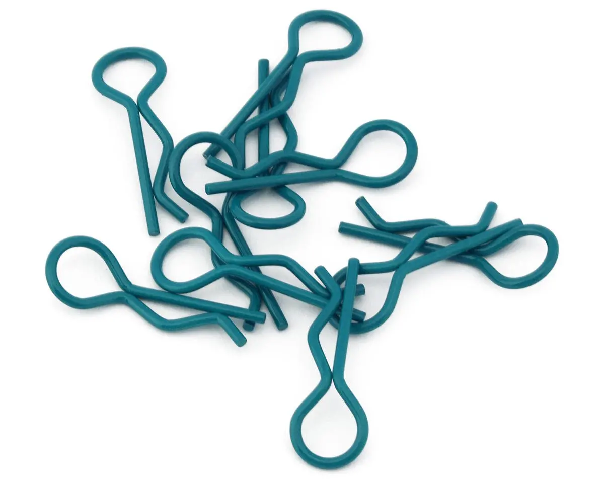 Body Clips, 1/10 Scale (10), Blue 1