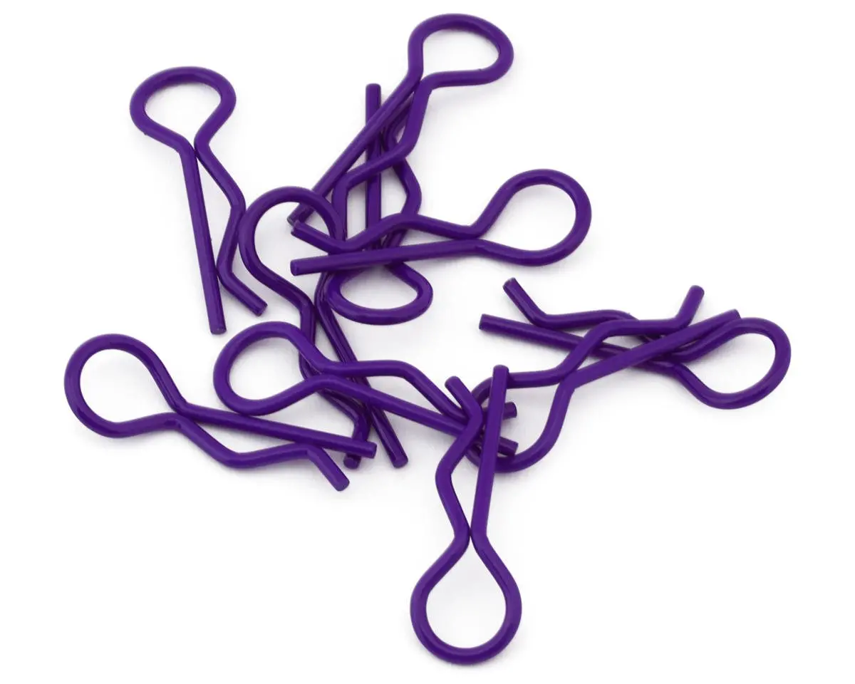 Body Clips, 1/10 Scale (10), Purple 1