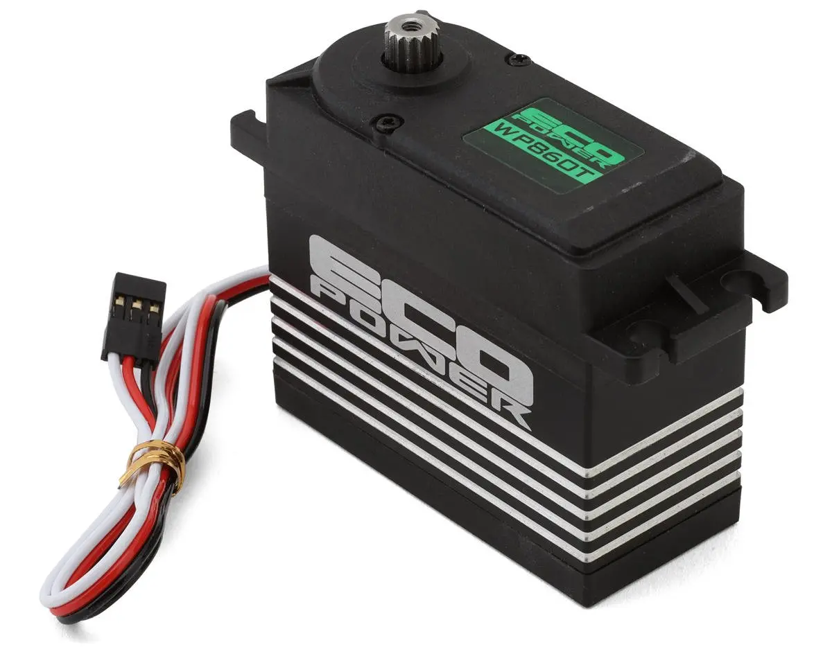 Wp860t Metal Gear Waterproof Large Scale Servo .13Sec/861Oz 1