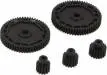Ecx Pinion & Spur Gear Set 1/18 4Wd All 1