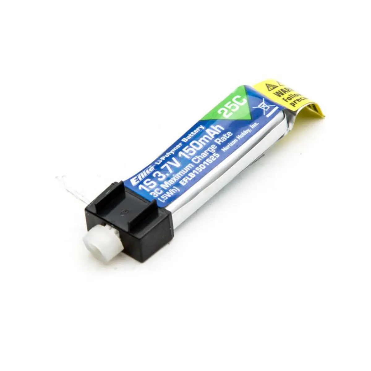 1S 3.7V Lipo Battery, 25C 150Mah, Ph 1.5 Ultra Micro 1