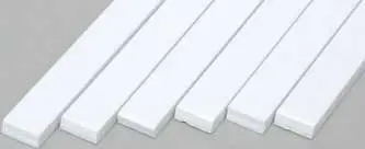 Styrene Strip .100 X.250 (6) By Evergreen Scale Models 1