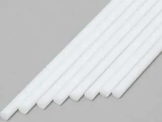 Styrene Rod 1/16" .062 (8) By Evergreen Scale Models 1