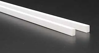 Styrene Rectangle Tube .188 X .312 (2) By Evergreen Scale Models 1