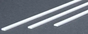 Styrene Channel .250 6.4Mm (3) By Evergreen Scale Models 1