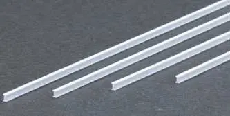 Styrene I-Beam .100 2.5Mm (4) By Evergreen Scale Models 1