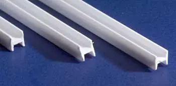 Styrene H-Column .125 (3) By Evergreen Scale Models 1