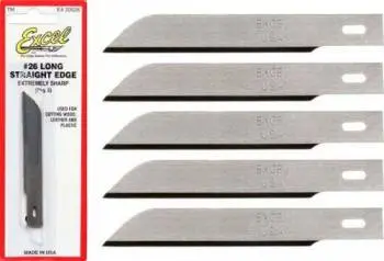 Excel #26 Whittling Blades 3" (5) 1