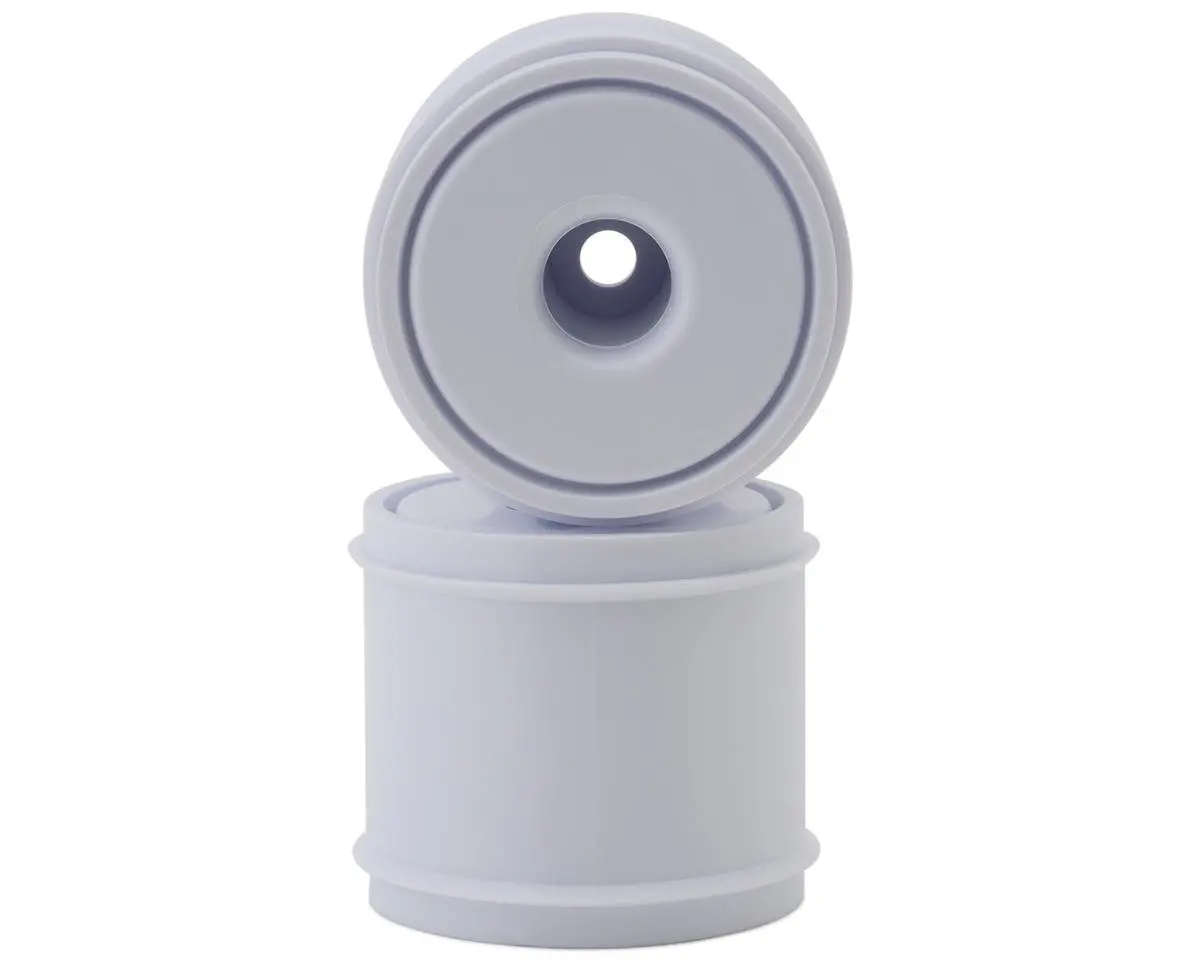 Formula 1 Rear Disk Wheels, White (2) 1