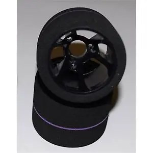 Spec 1/12 Tire, Rear, Blue Stripe 1
