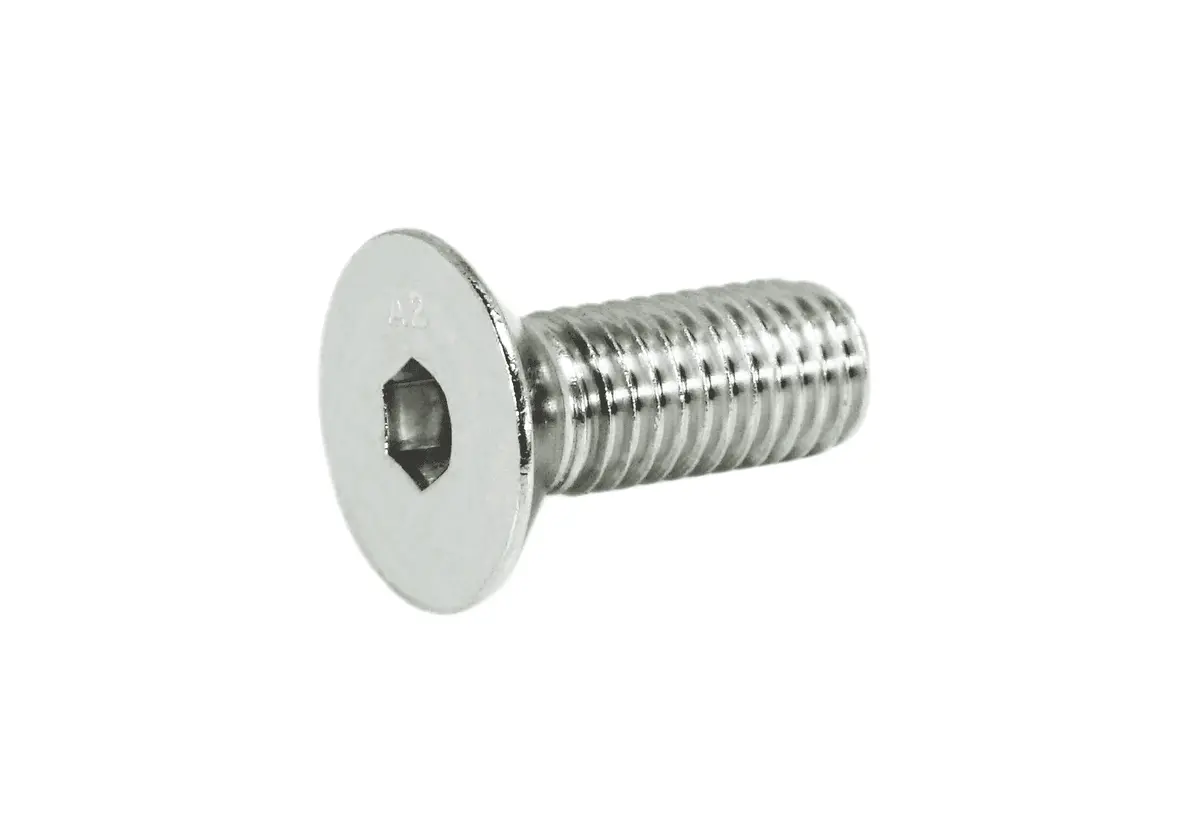 Zspec M10-1.5X25mm Flat-Head Fhsc Fasteners, Stainless, Per Each 1